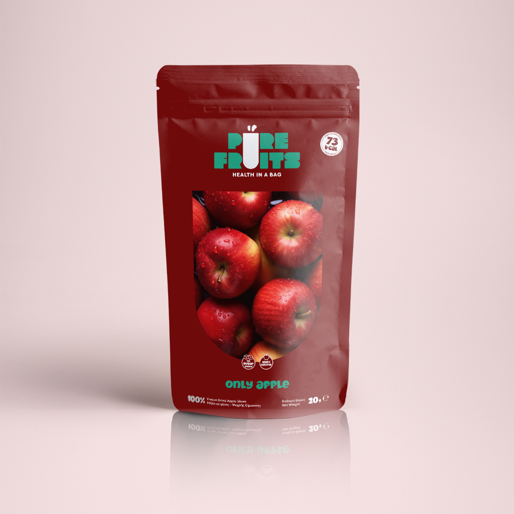 Pure Fruits — Μήλο, συσκευασία 20 g
