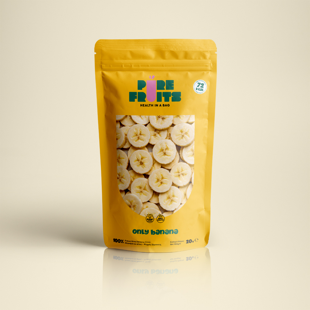 Pure Fruits — Μπανάνα, συσκευασία 20 g
